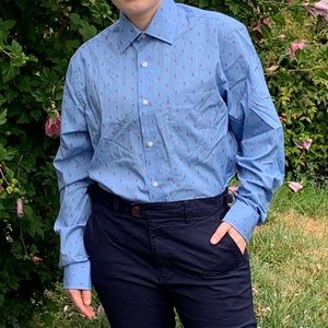 Men’s Lobster Dress Shirt